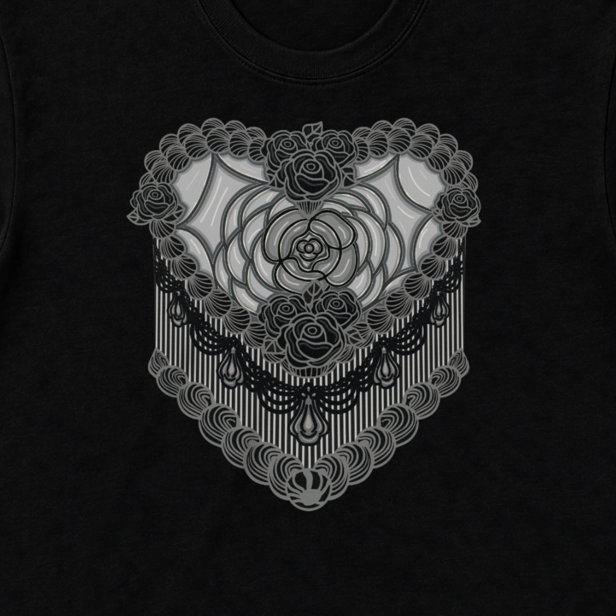 dark heartcake tee